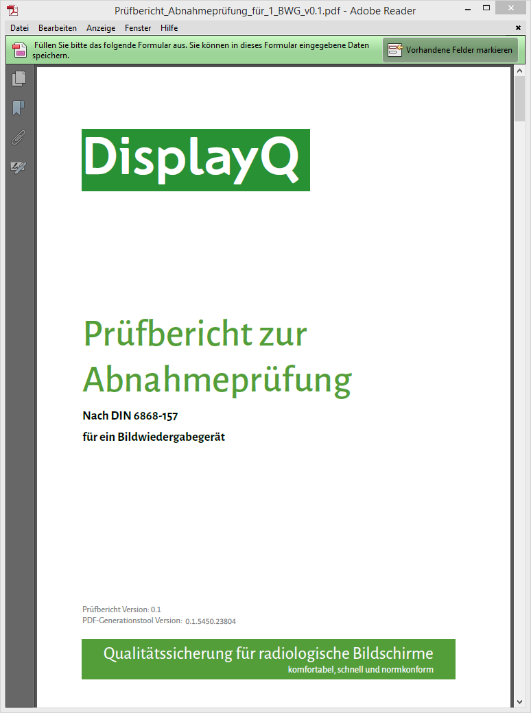 DisplayQ Acceptancy - Overview